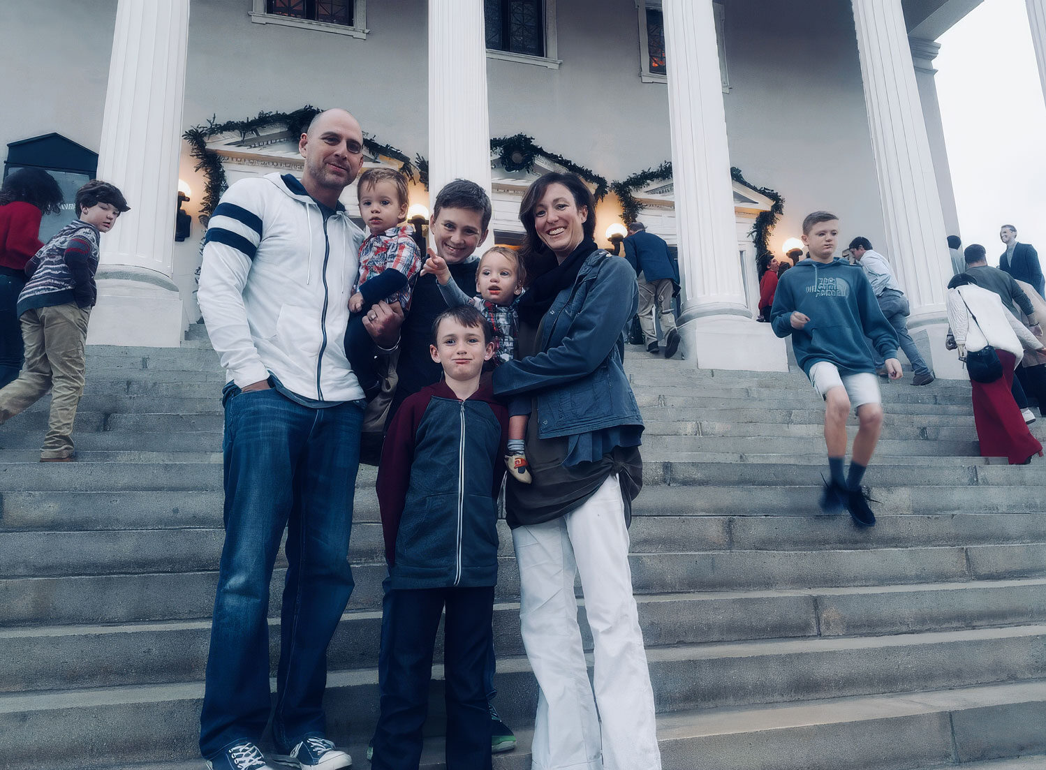 Micah and his family